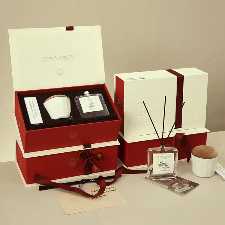rigid paper candle box